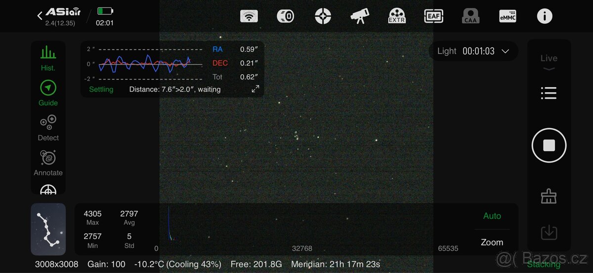 Dalekohledy RC GSO 8” a Refraktor TS Photoline 60/360 - 8