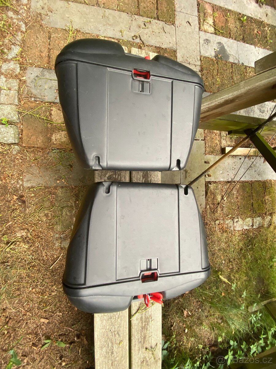 jawa 350/640/ Tramp/639 Chopper nosiče vč. kufru 2ks - 8