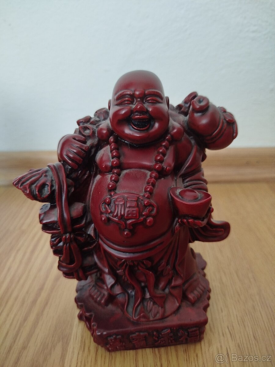 2 x Buddha vel cca 16cm - 8