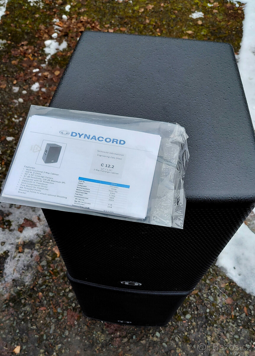 Pasívní reprobox Dynacord C12-2 Corus Evolution – 2 ks - 8