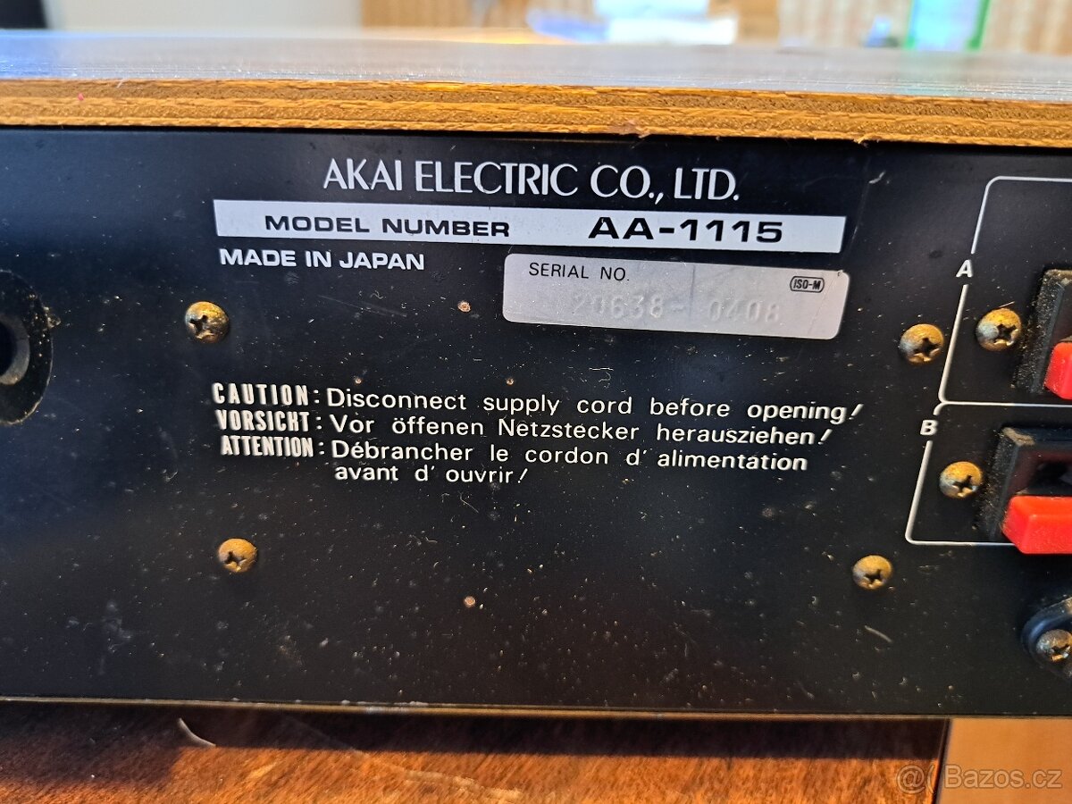 Receiver AKAI AA-1115 plně funkční - 8