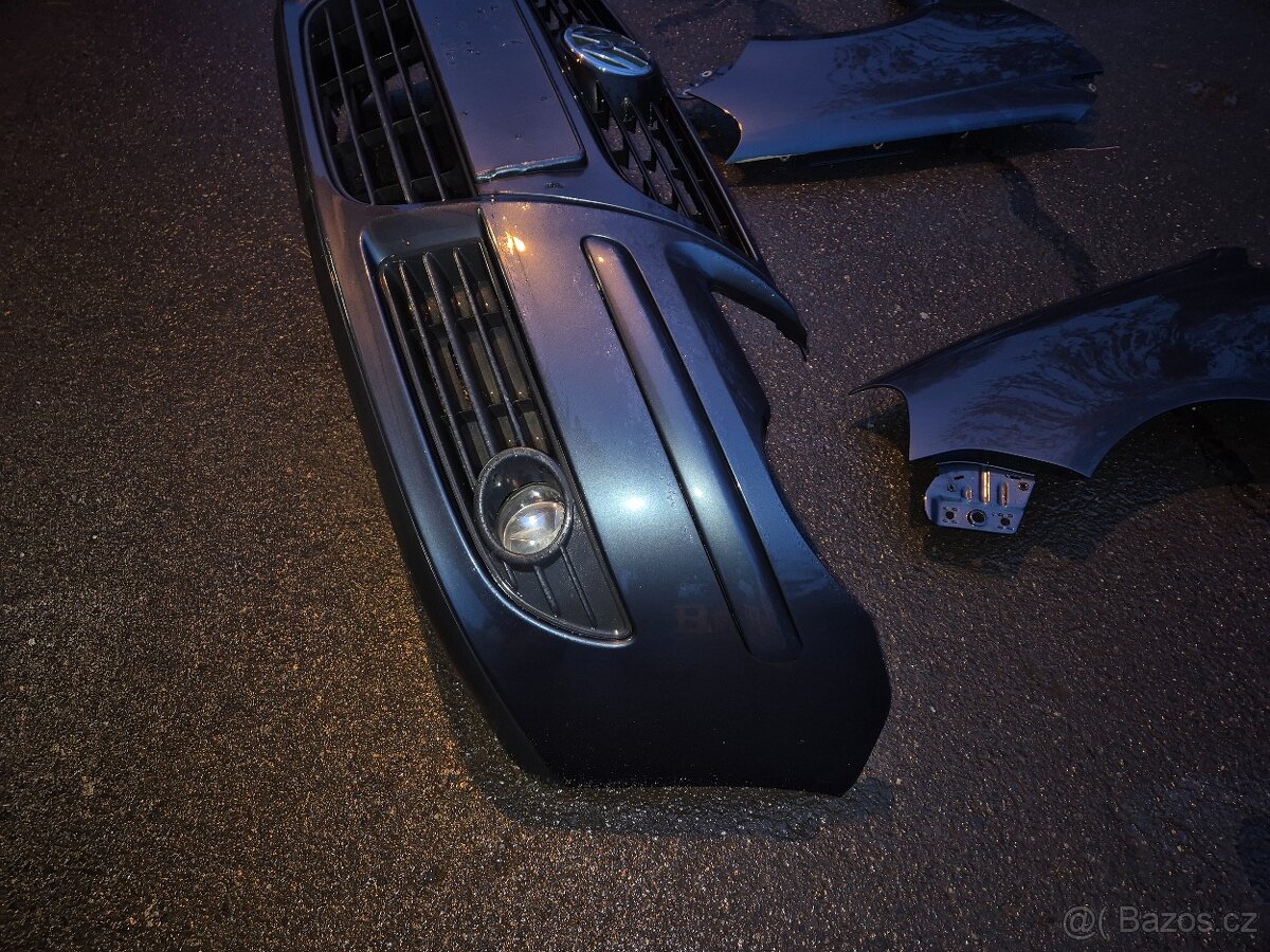 VW polo,nárazník, blatníky, 1.4 tdi díly z vozu, - 8