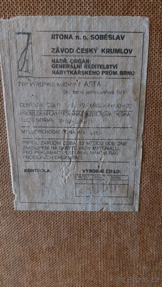 Kuchyňská linka Asta - 8