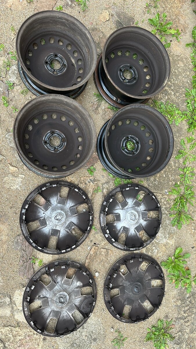 Disky 4x100 R15 Renault - 8