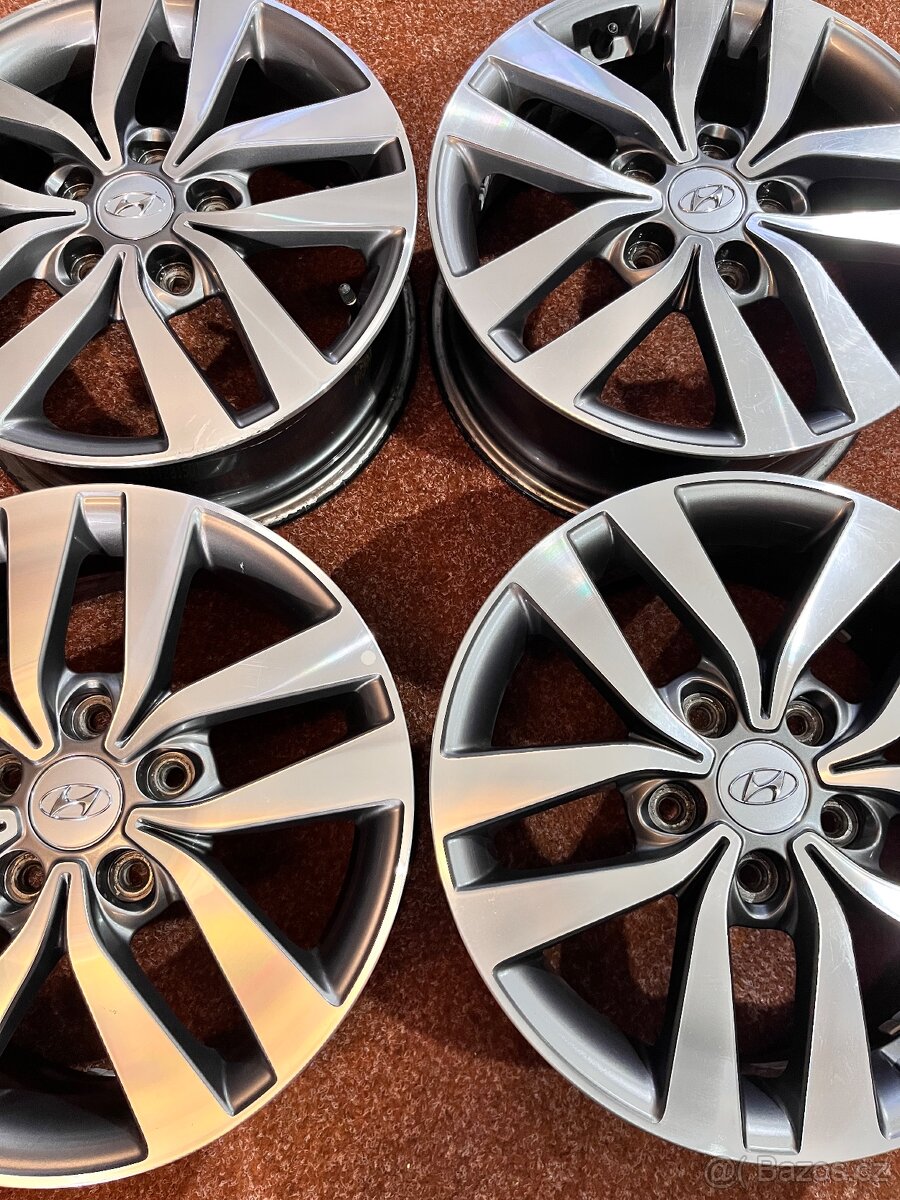 5x114.3 R16 originál disky Hyundai i30 - 8