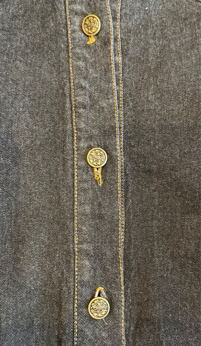 Dlouhý džínový kabátek s rozparky - Casual Woman - 8