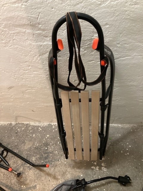 Dětské Kovové Sáňky 3v1 s fusákem + rukávníky - 8