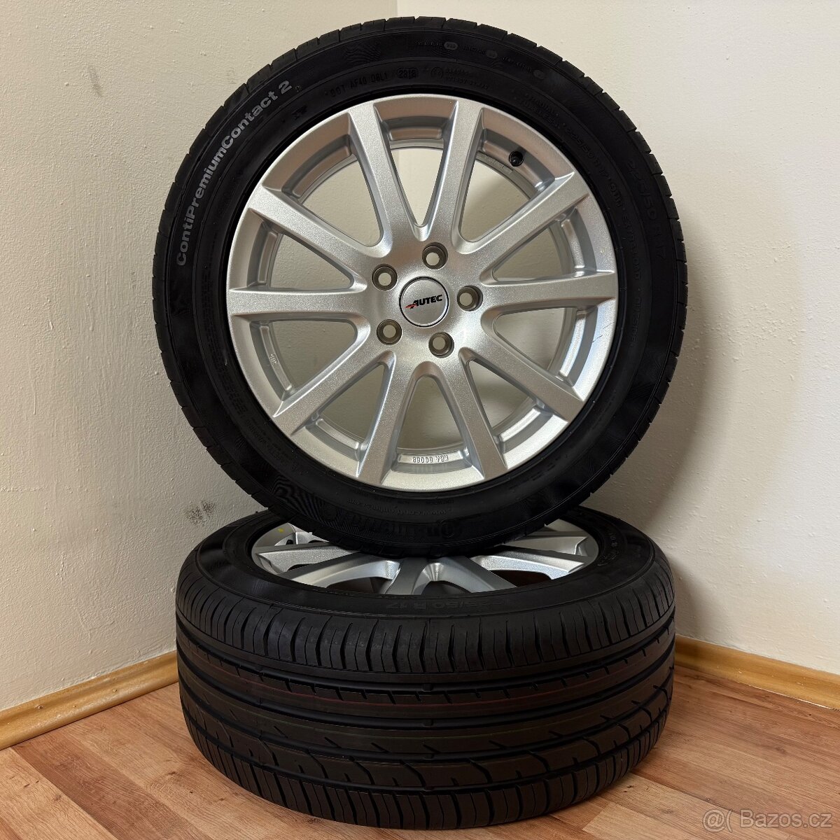 NOVÁ ŠKODA YETI 5x112 R17 ET37+LETNÍ 225/50R17 7mm - 8