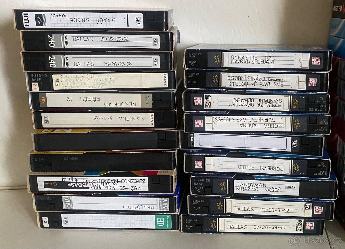 VHS VIDEOKAZETY - 47 ks - 8