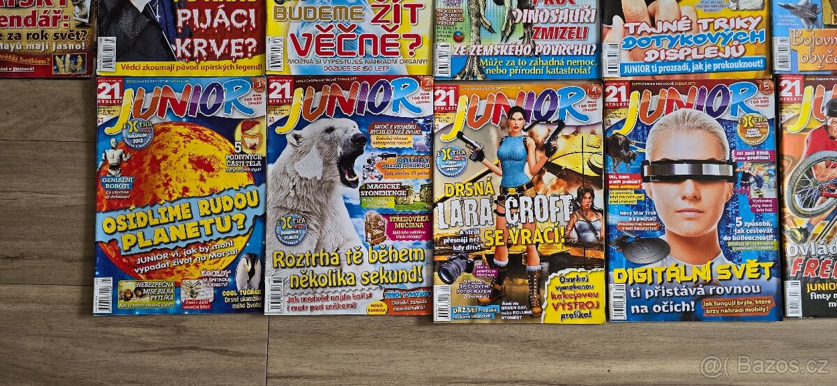 Časopisy 21.století - JUNIOR 2010 - 2013- 24ks - cena za vše - 8