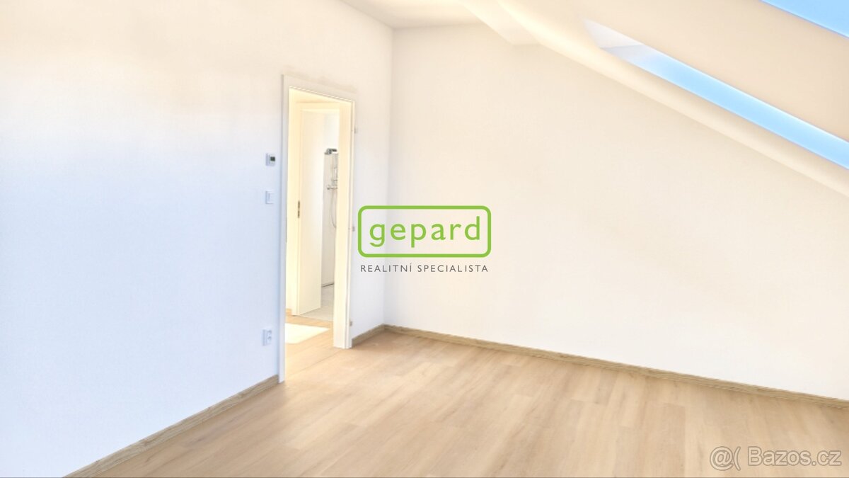 Pronájem podkrovního bytu 2+kk Brno, ulice Nopova - 8