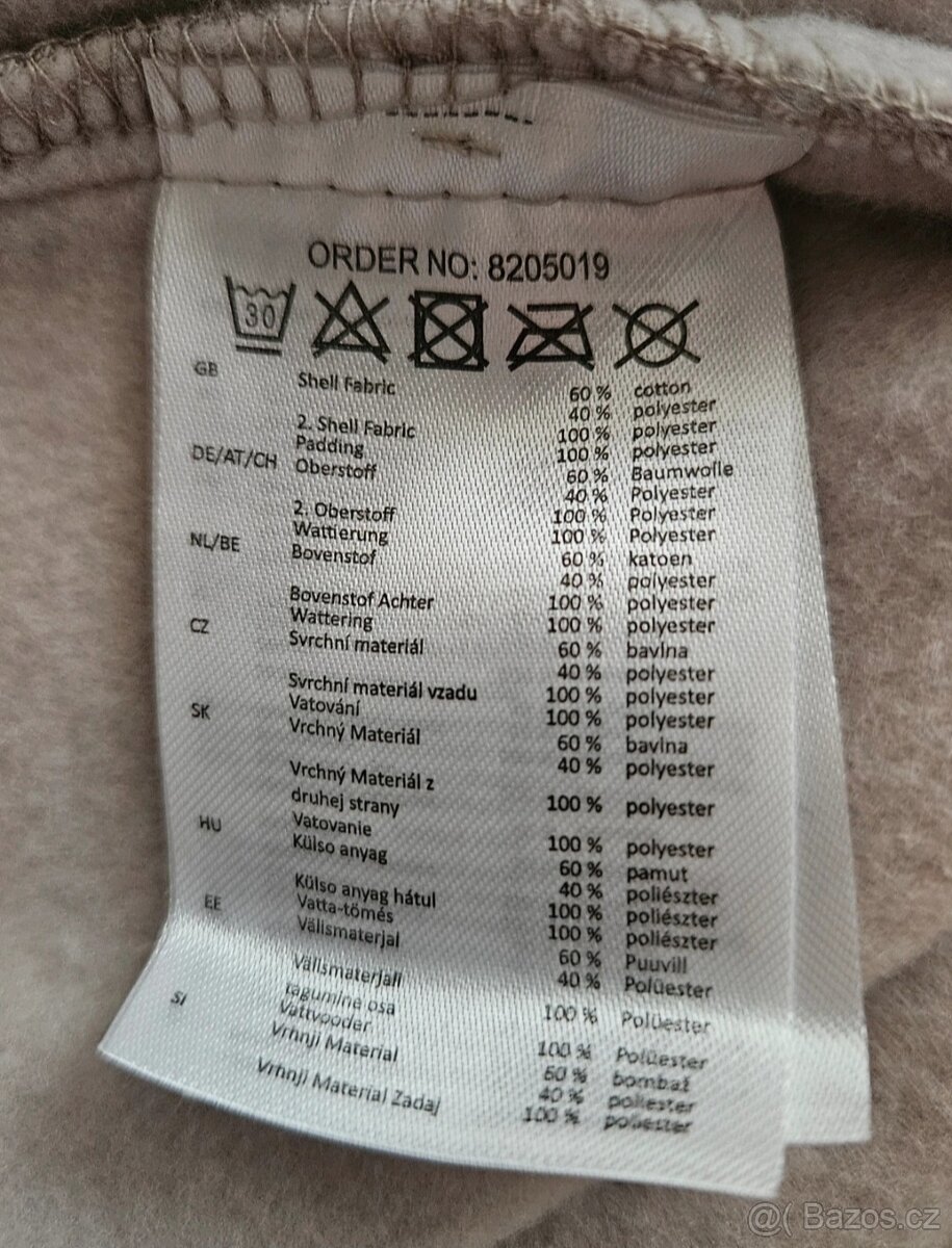 Pánská mikino-bunda, NOVÁ - 8