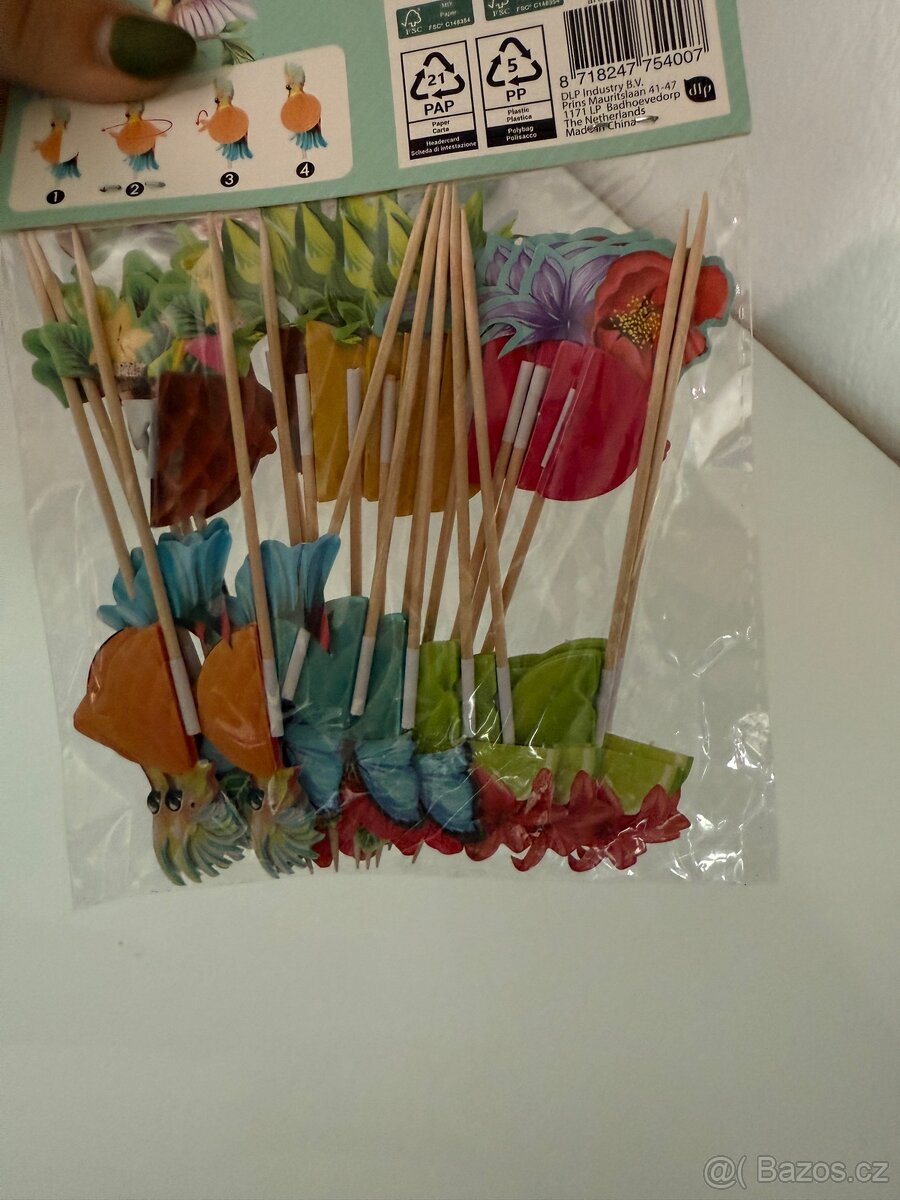 Set dekorací na letní Havaj party - 8