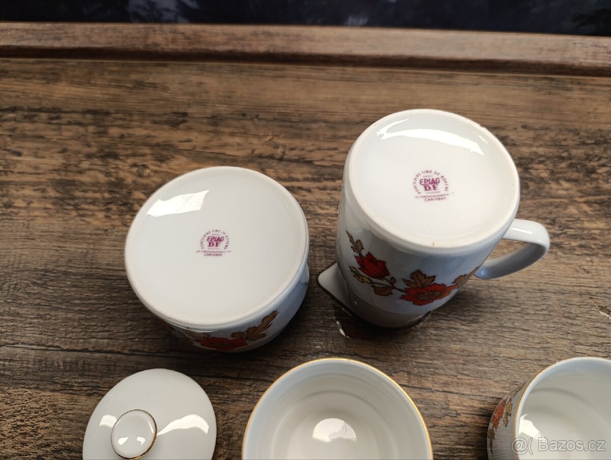 Čajová - Kávová souprava - 8
