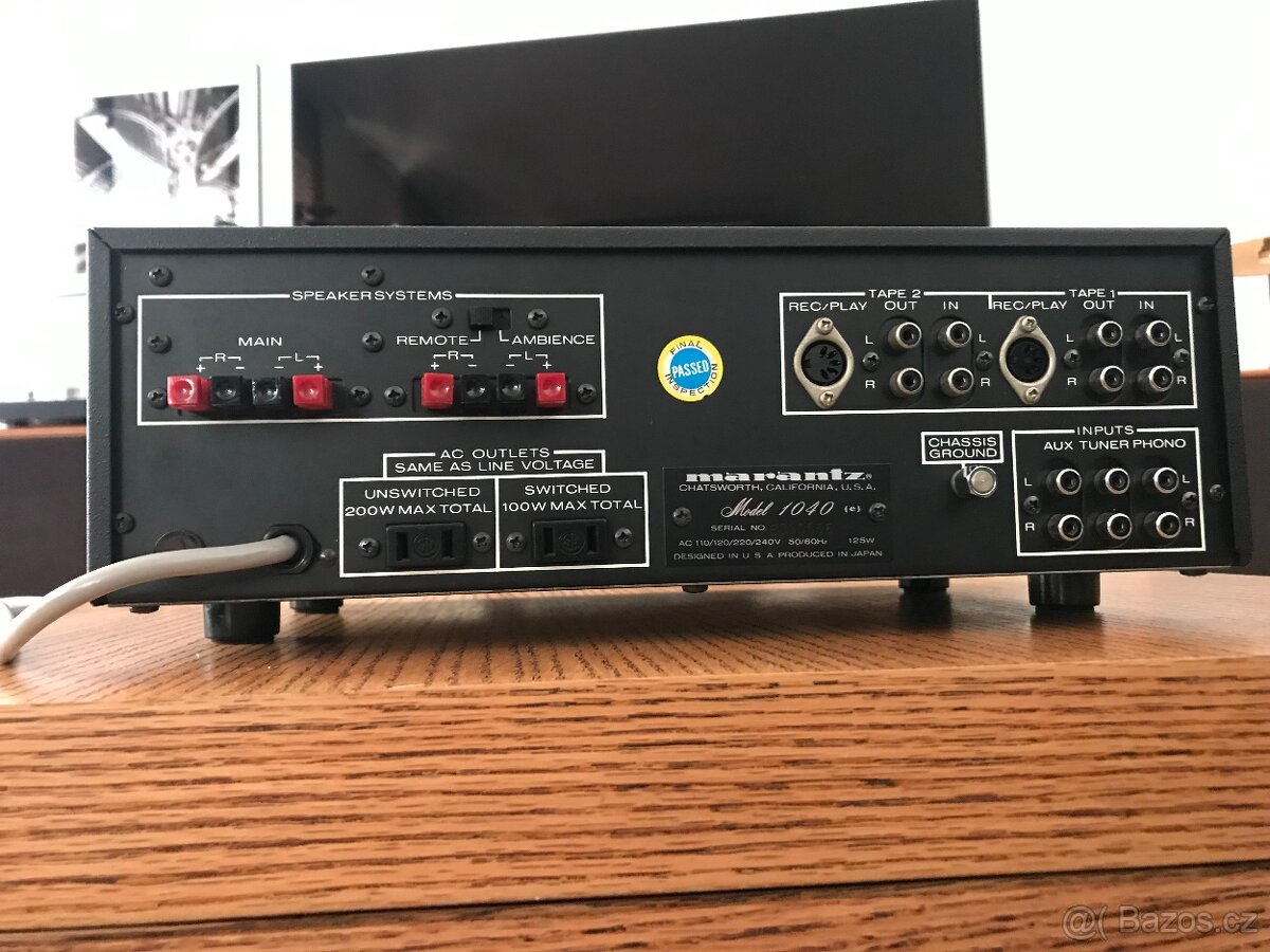 Marantz Model 1040 Velice zachovalý stav - 8