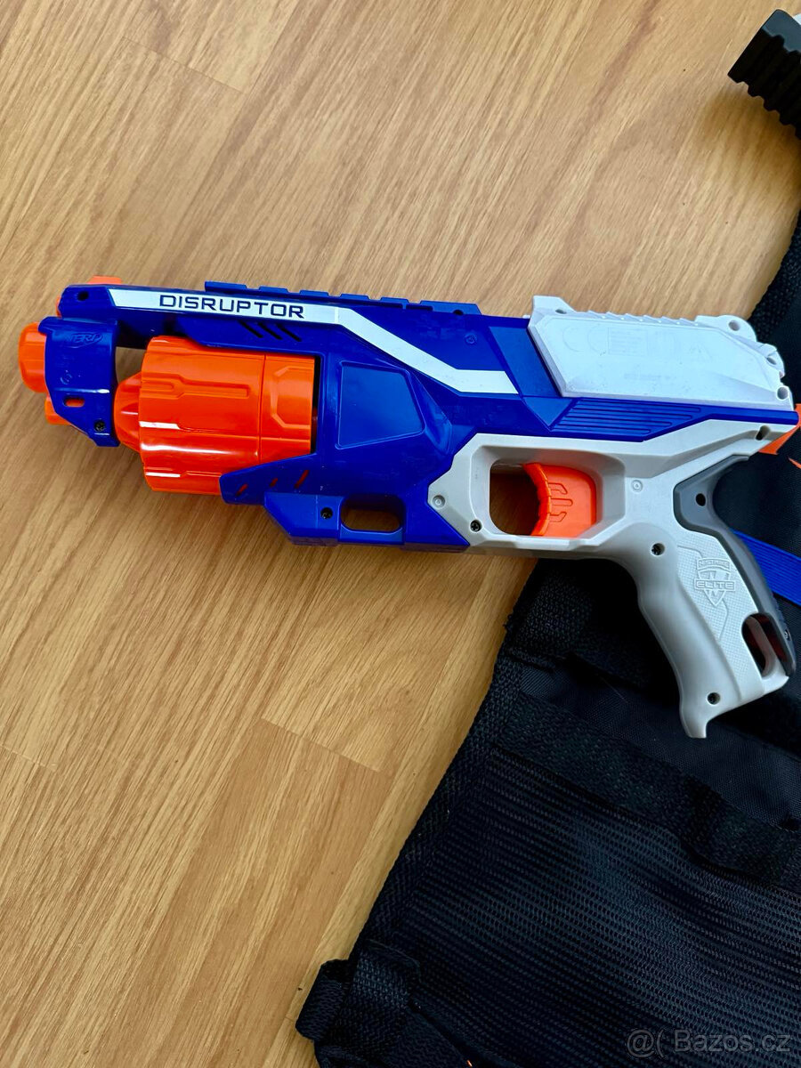 Nerf pistole + doplňky - 8