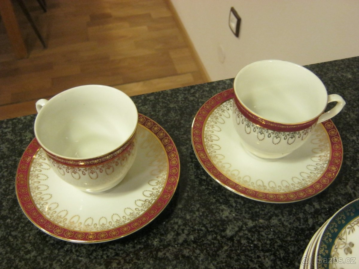 Čajové servisy - mix - 8