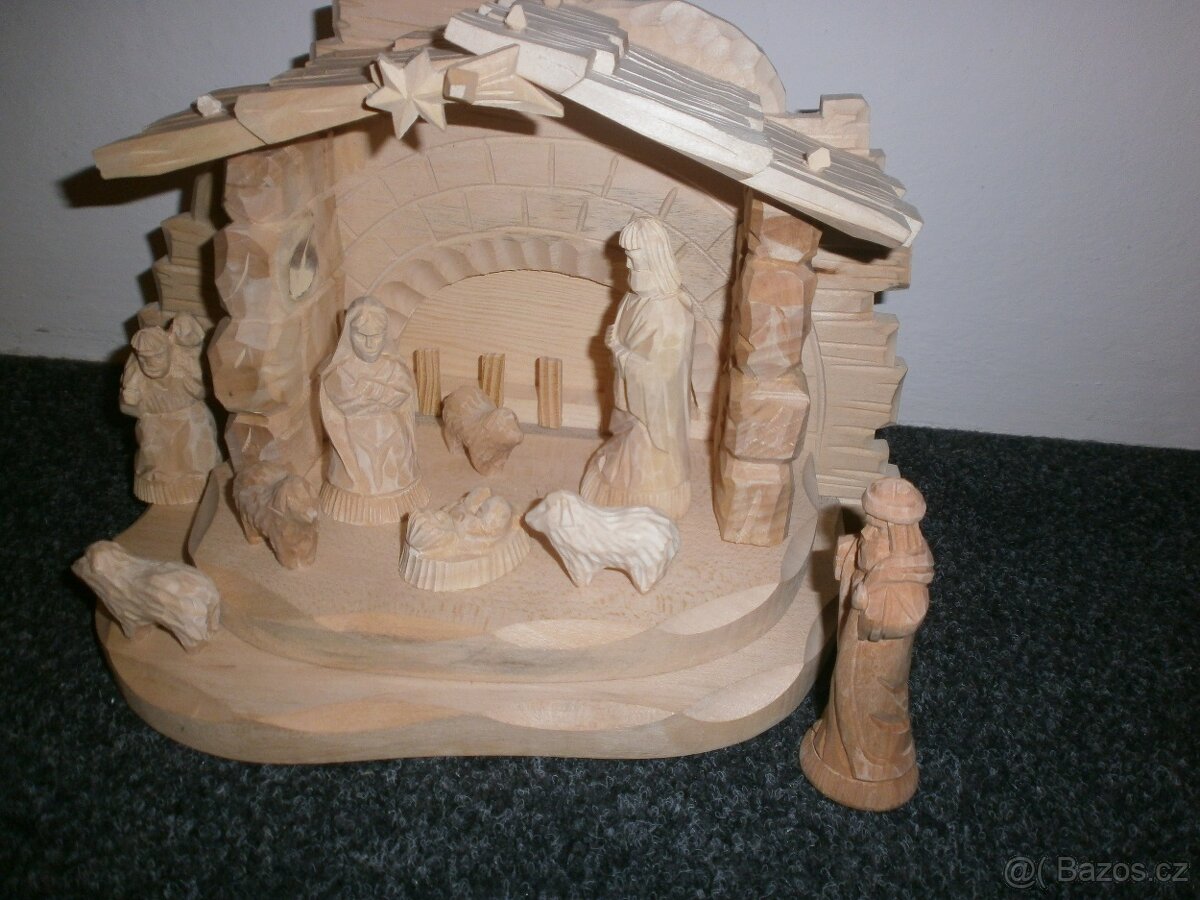 Dřevěný betlém 14B8 - 8
