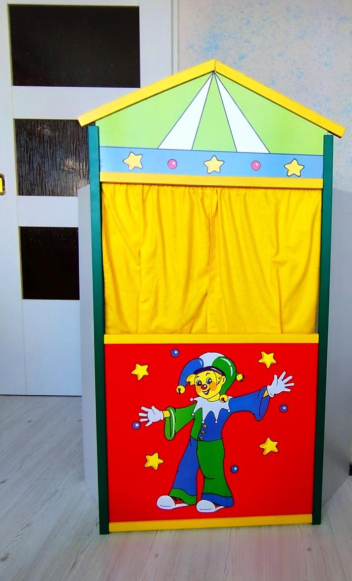 dřevěné loutkové divadlo - 8