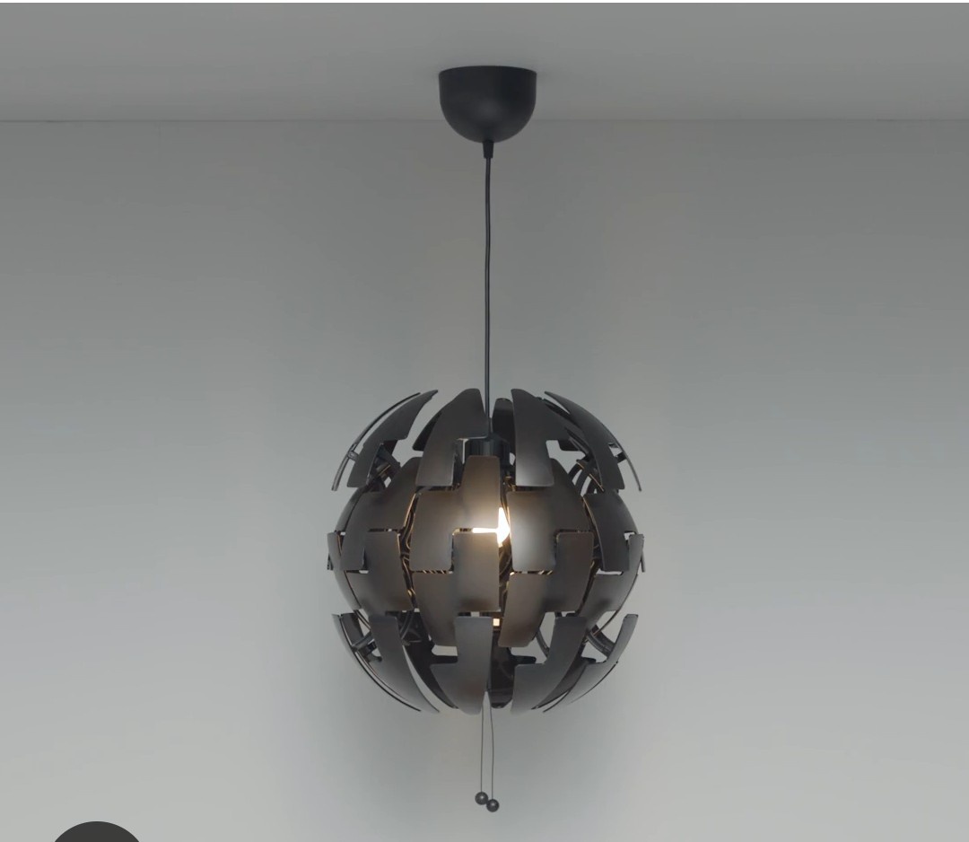 Závěsná lampa, lustr, IKEA - 8