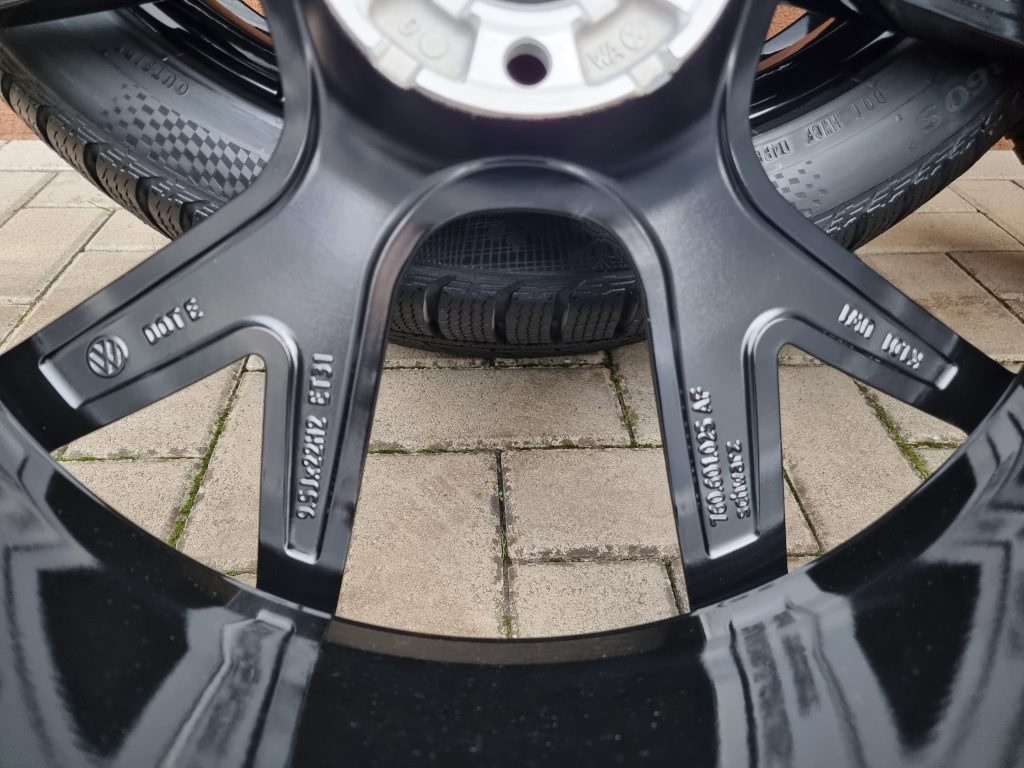 22″ 5×112 VW TOUAREG R “ESTORIL” + 285/35R22 CONTINENTAL zim - 8