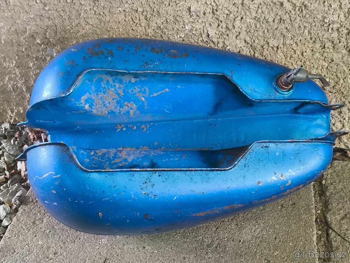 Nádrž Jawa velká kývačka 250 350 panelka sport 354 353 360 - 8