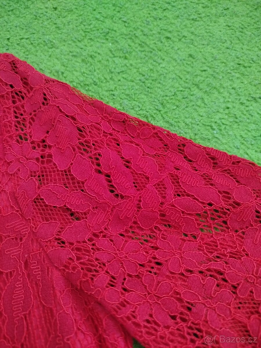 Krajkové šaty vel.152 - 8