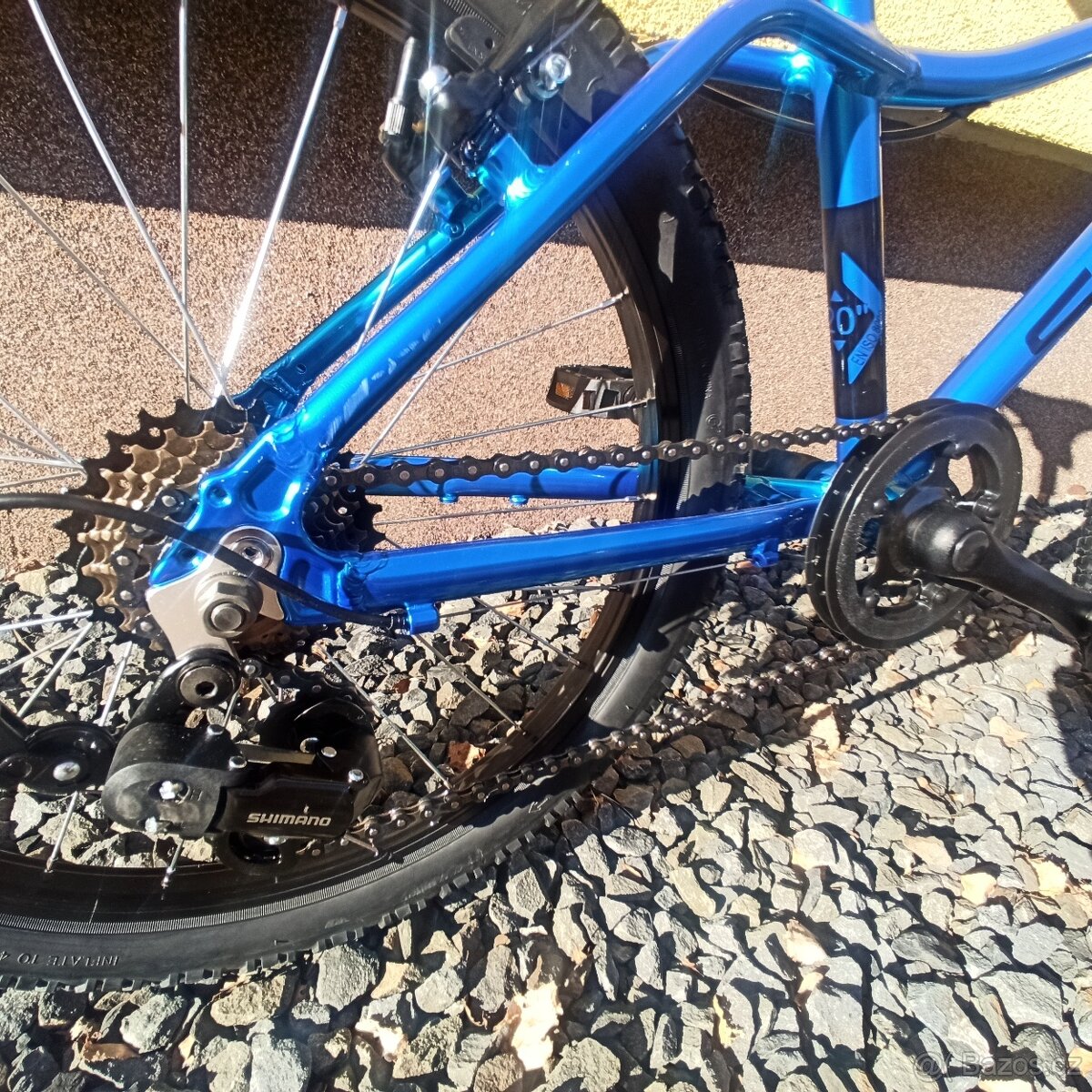 Dětské kolo Scud KID 20" převody SH 1x7 modrá - 8