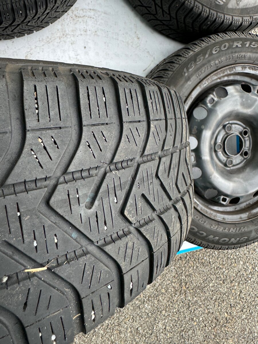 Sada disků Škoda Rapid 5x100 vč. pneumatik 185/60 R15 - 8