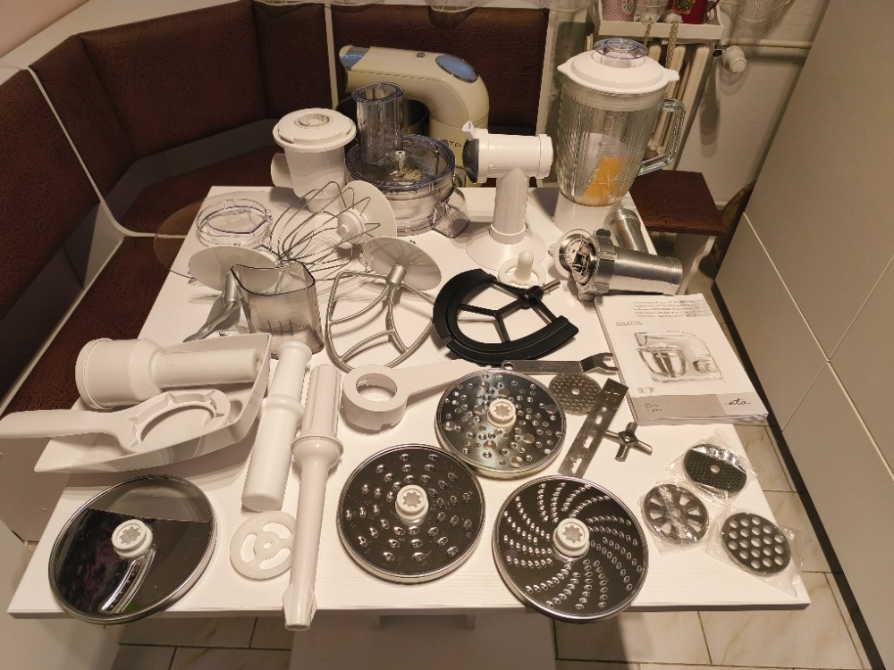 Kuchyňský robot Eta Gratus Storio s příslušenstvím jako nové - 8