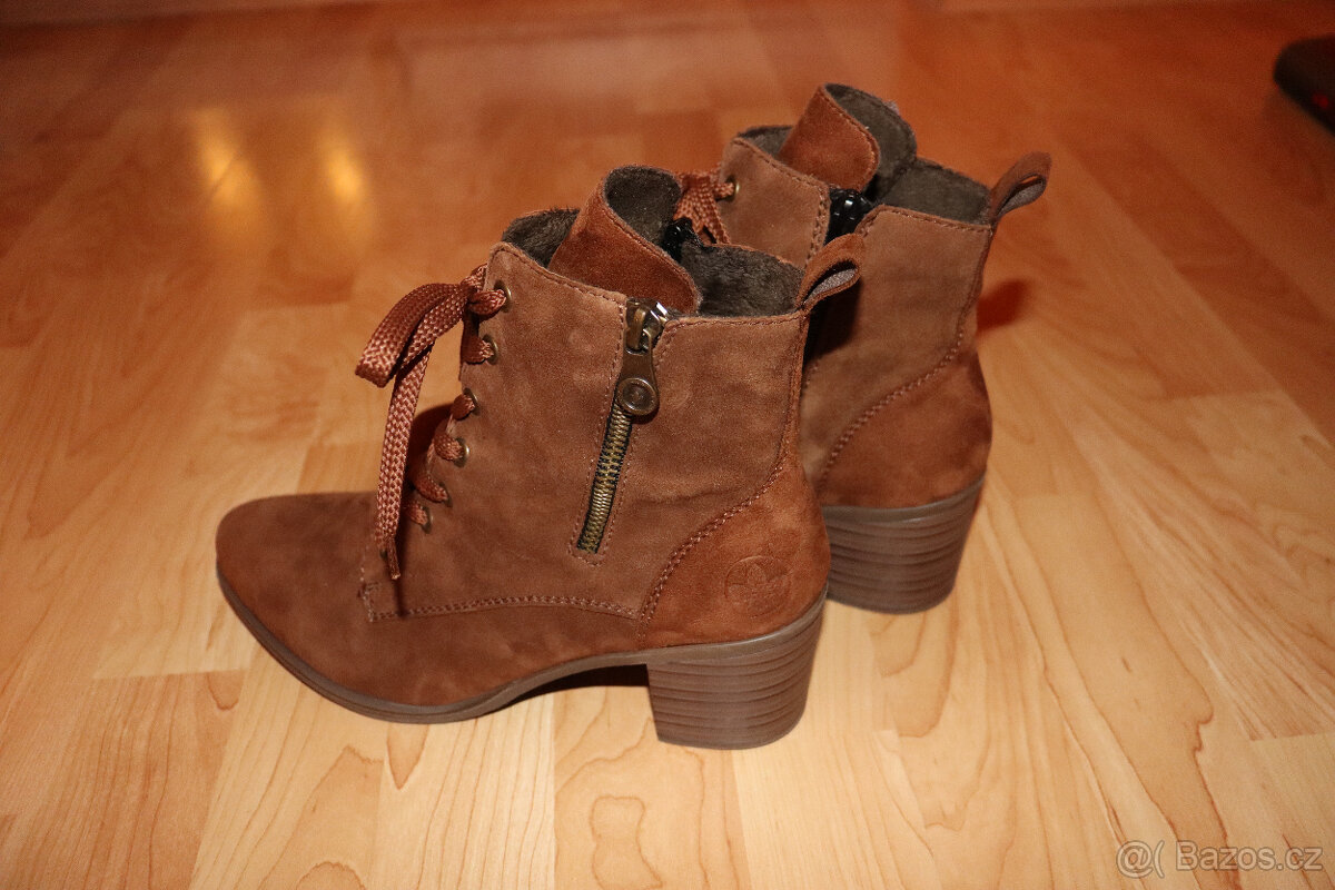 Dámské kotníčkové boty zn. Rieker, vel. 39, nové, krásné - 8