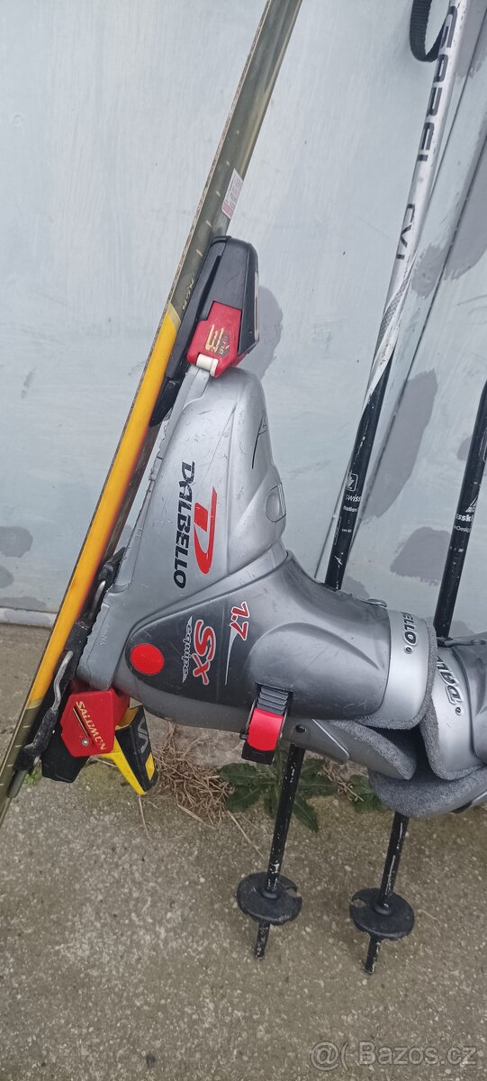 Dětské lyže+lyžáky - 8