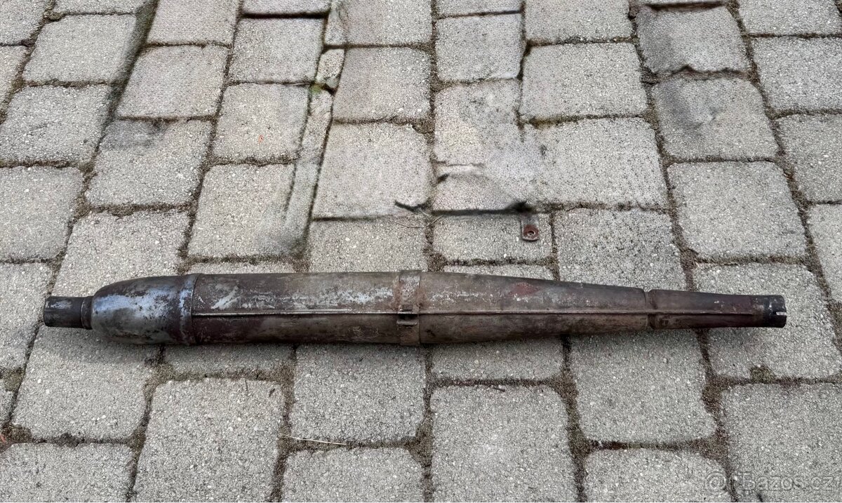 Jawa 50 pionýr, fichtl - výfuk - 8