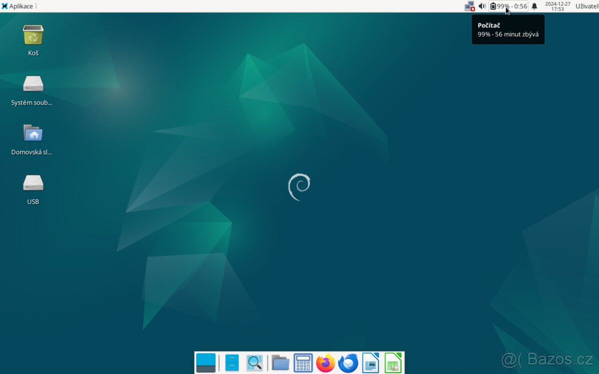 Laptop / Notebook MSI 610X, Debian 12 - 8