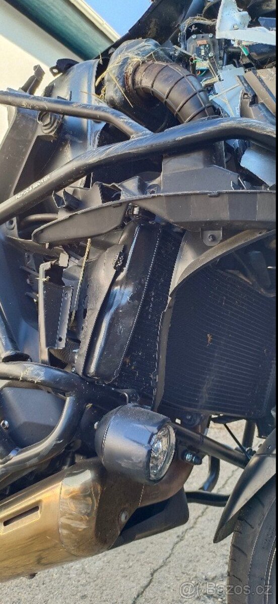 Honda NT 1100 75kw rv:2023/3 10tis kM.Havarované motor start - 8