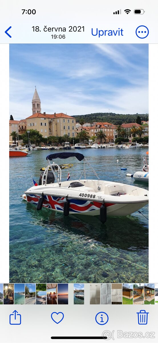 Motorový člun loď - 8