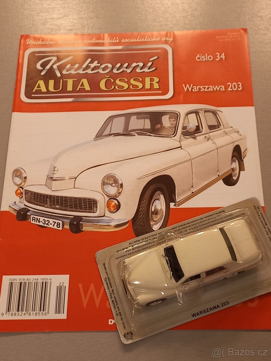 Modely z edice Kultovní auta ČSSR 1/43 - 8