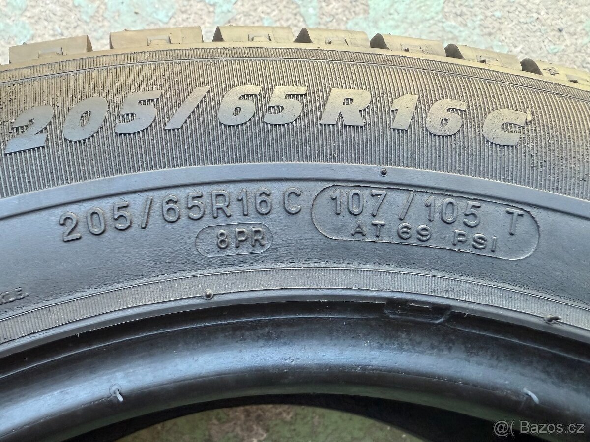 Dodávkové letní pneu Michelin / Barum 205/65 R16C - 8