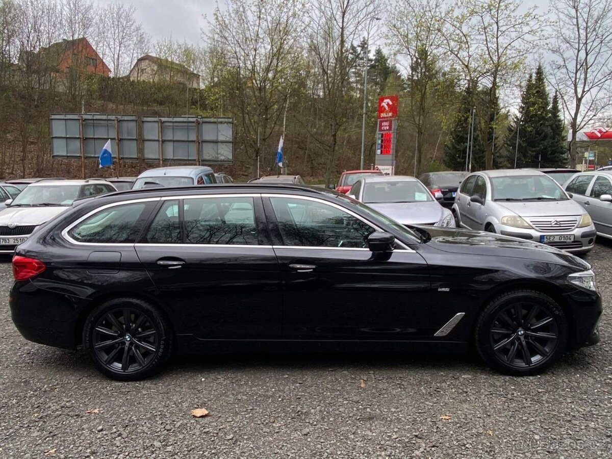BMW 520d xDrive Touring LuxuryLine 2018 122tkm 4x4 klima ČR - 8