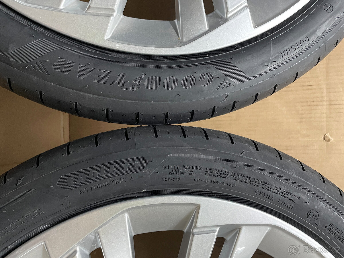 R.V 2025 NOVÁ ORIGINÁL LETNÍ SADA ŠKODA SUPERB 3,4 235/40/19 - 8