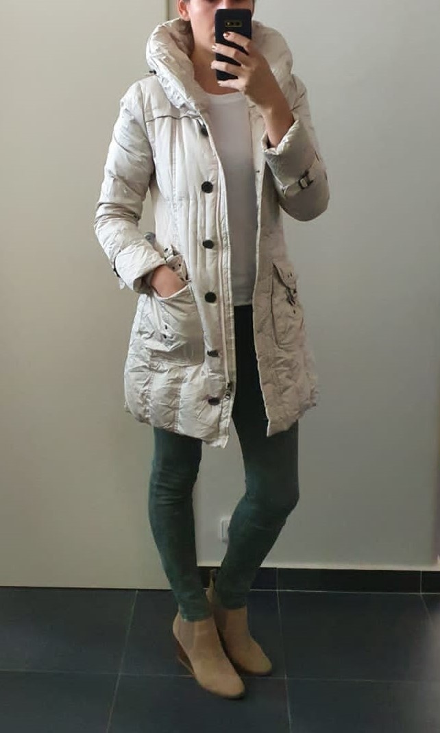 Péřový kabát MEXX, vel. 36 - 8