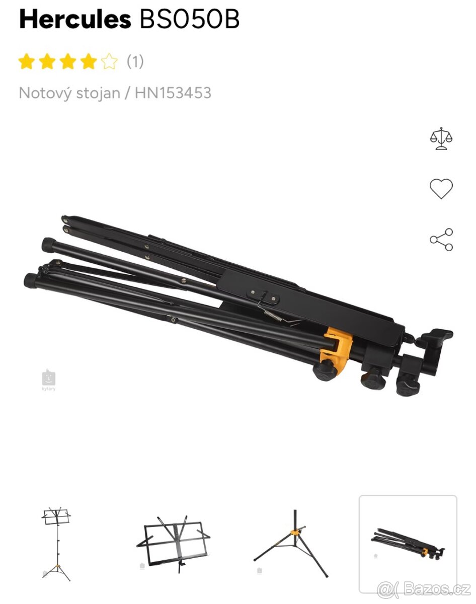 Prodám stojan na noty - 8