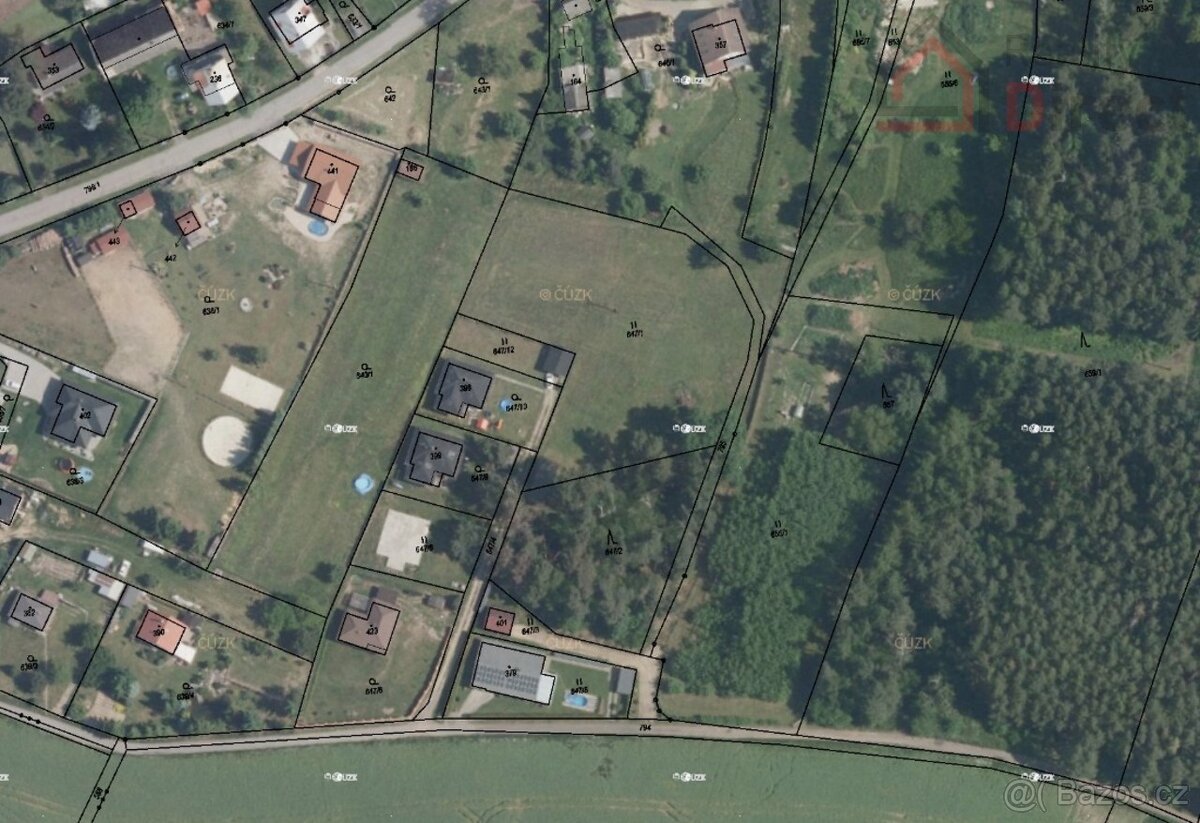 Stavební pozemek 716 m² – Kamenice u Dobšína (Český ráj) - 8