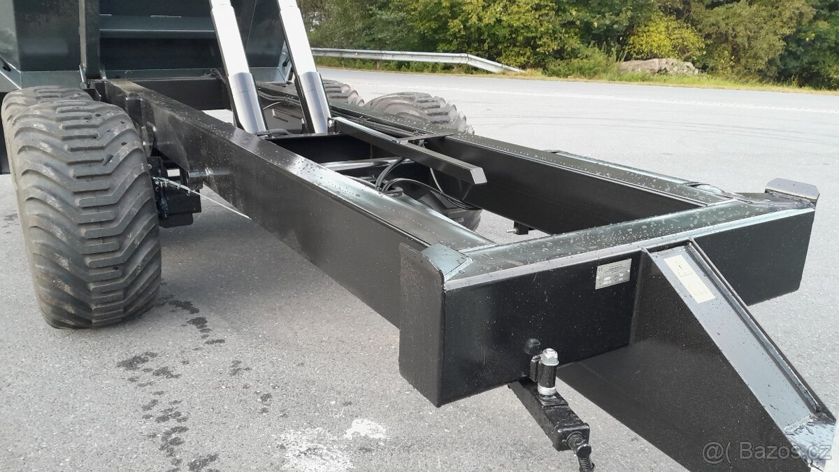Traktorový návěs,Přívěs,Vlek za Traktor,Vlečka,Dumper 16t - 8