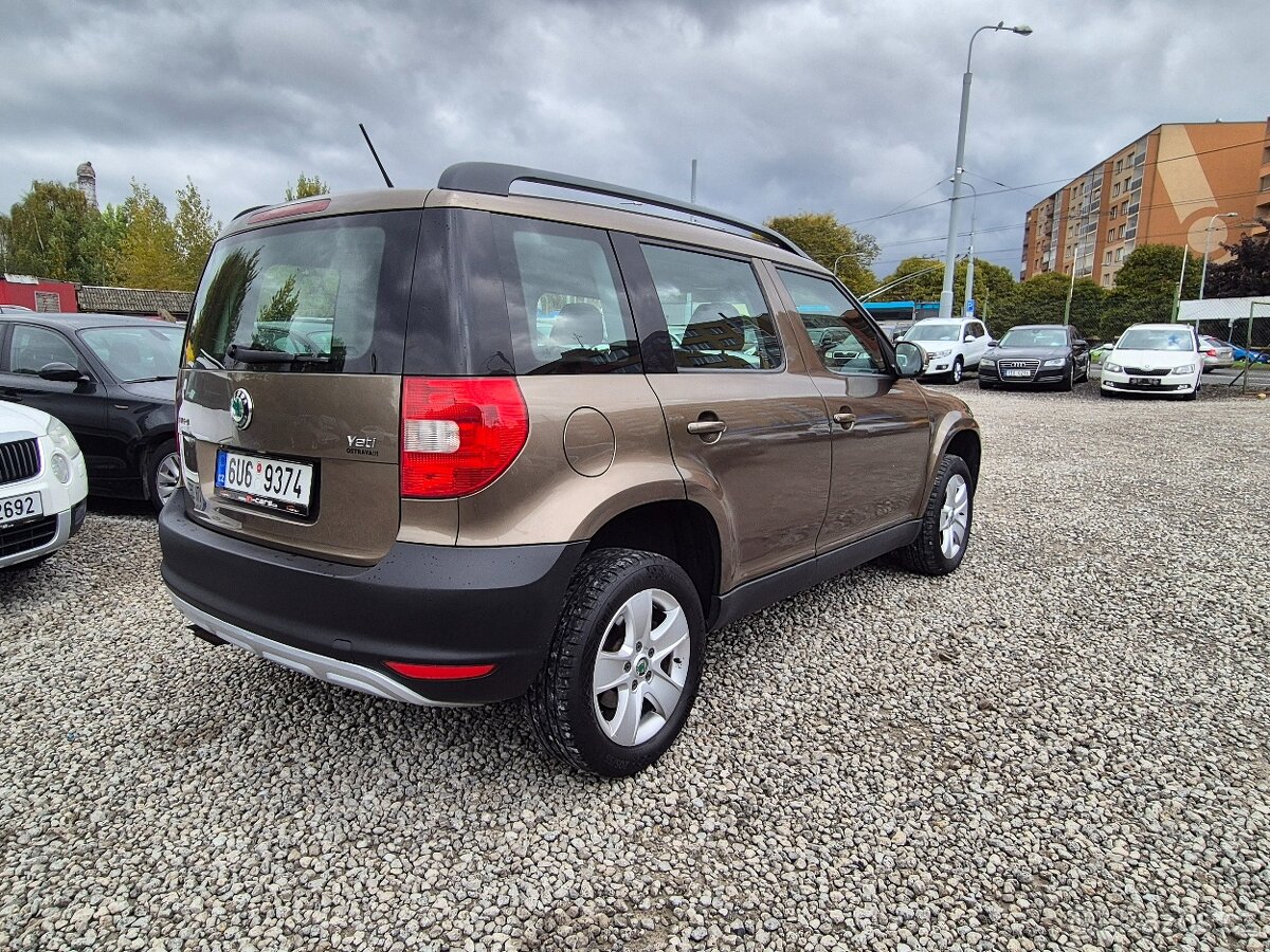 Škoda Yeti 2.0TDi,81KW,4x4,MANUÁL,1.MAJITEL,ČR,R.V.2011 - 8