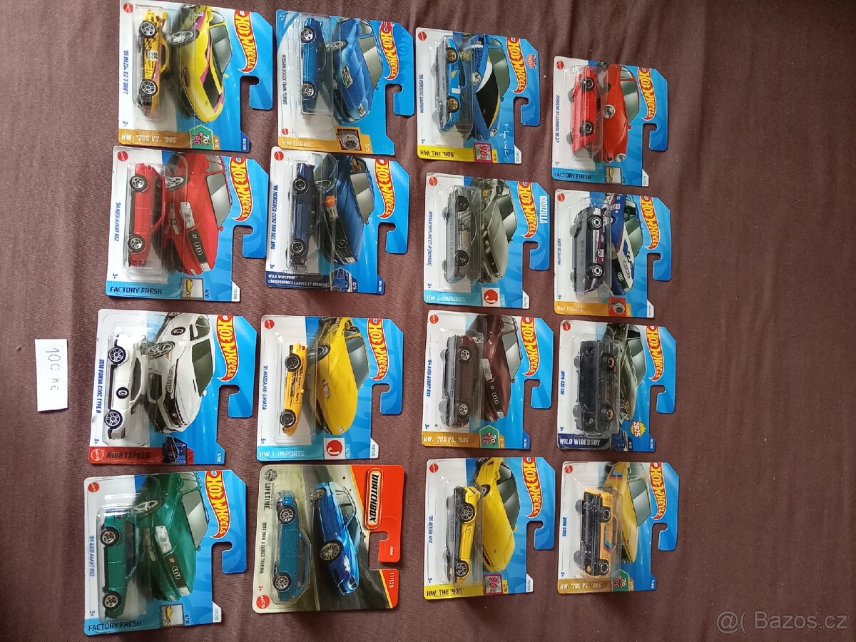 Autíčka Hot Wheels - 8