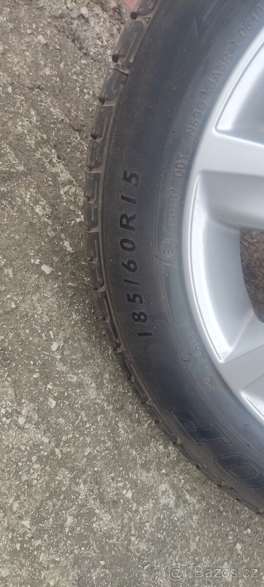 VW elektron 15" letna pneum.185/60/15 1ks - 8