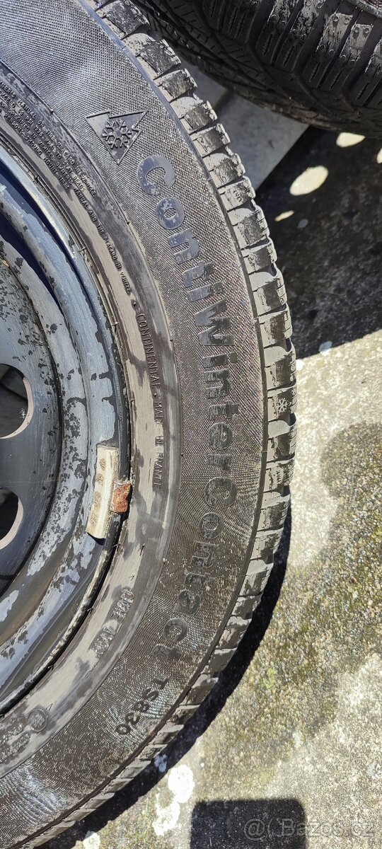 Originální plechová kola BMW BM 815 - TOP stav (zimní) - 8