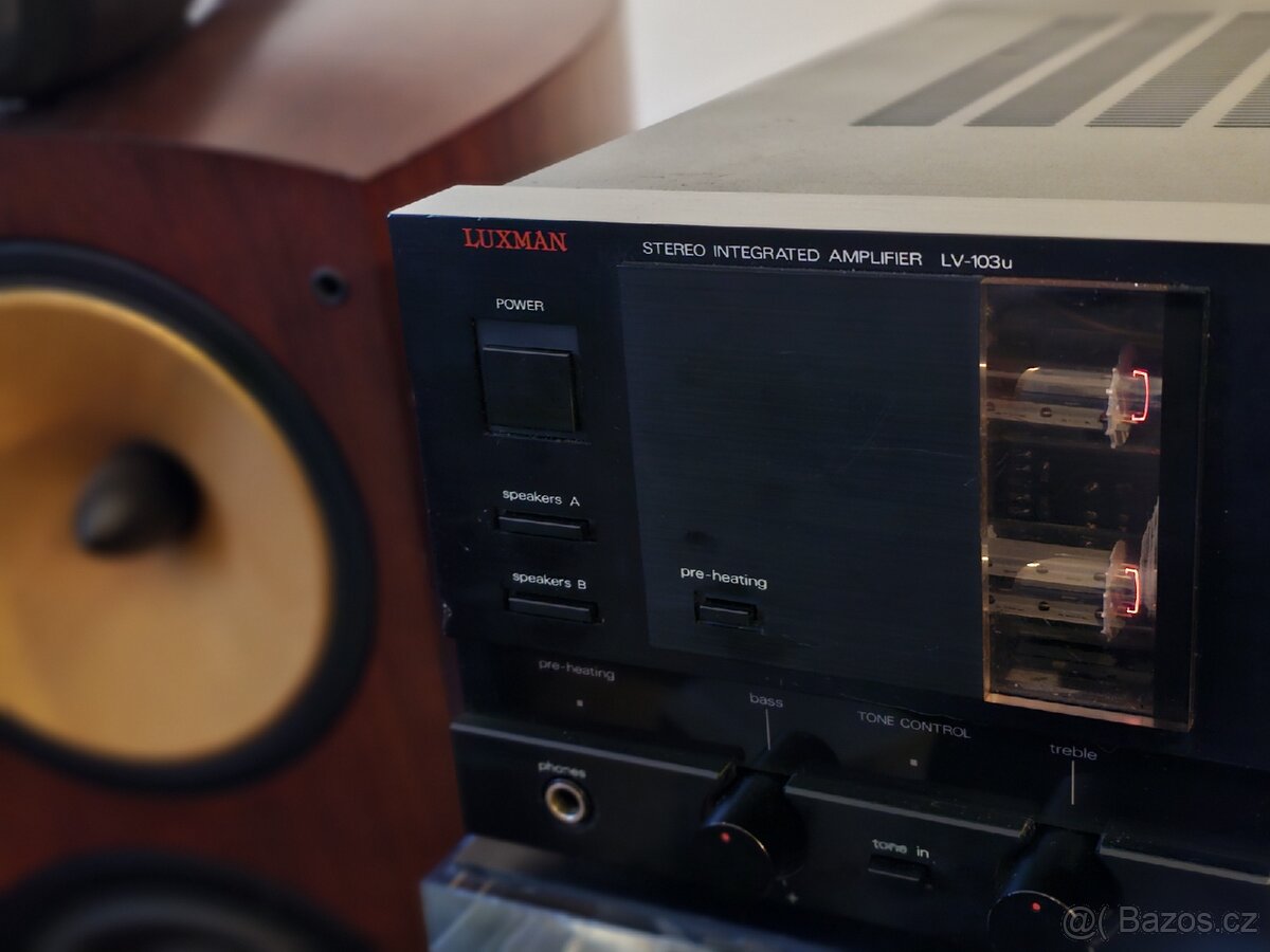 nádherně LAMPOVÝ zesilovač Luxman - 8