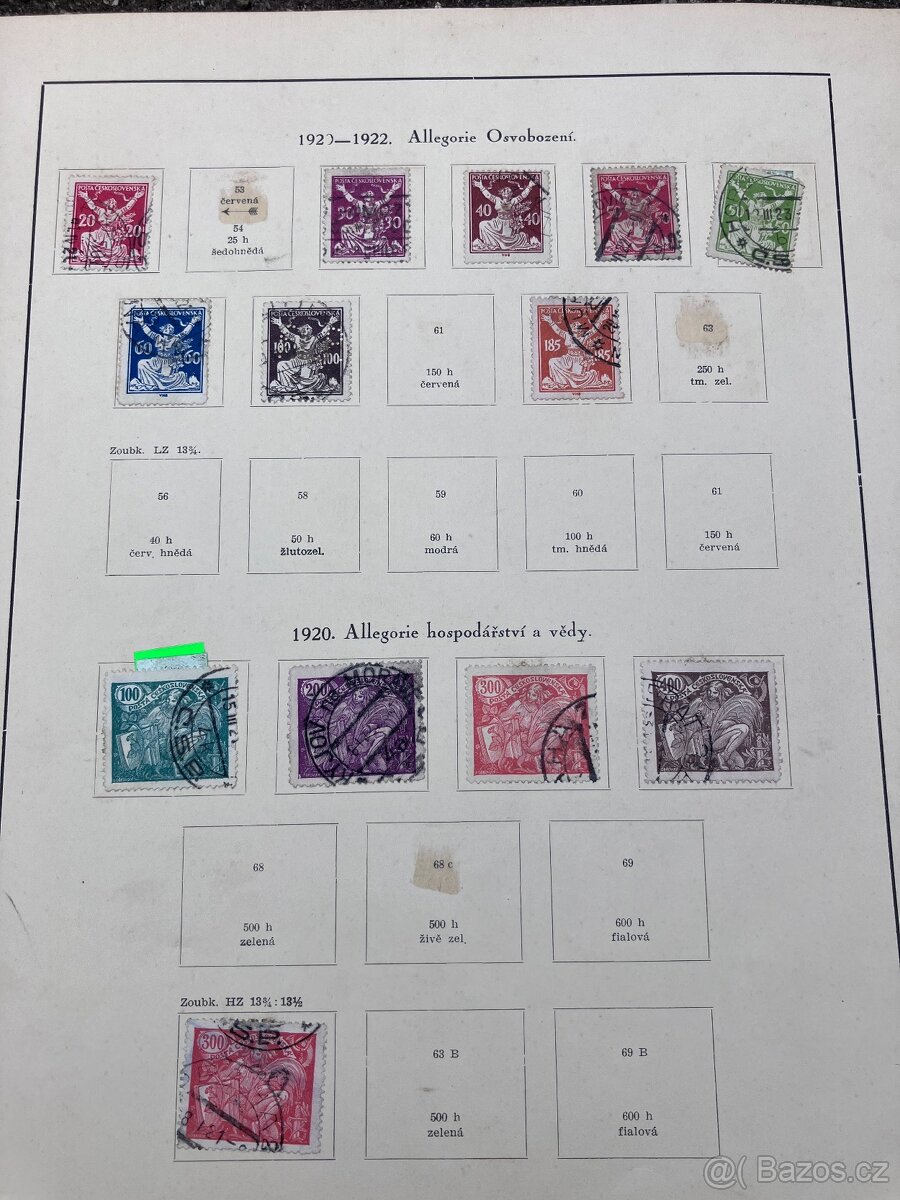 Sbírka poštovních známek. - 8